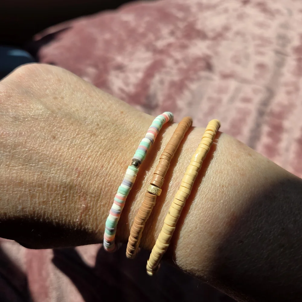 Rachel Lynn by Corri Lynn (RLXCL) -Handmade Bracelet Trio - 7in